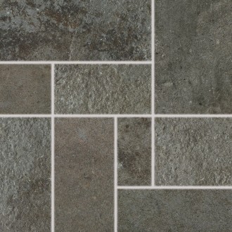 DDP34694 COMO Mosaic brown-black 30x30