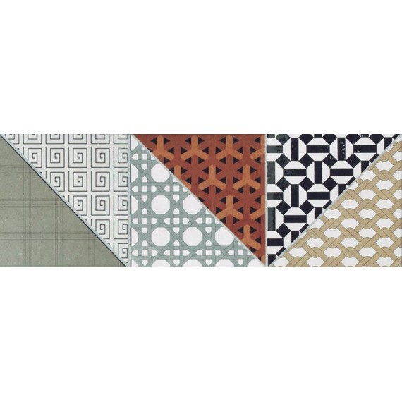 Керамогранит DDPP2659 Deco multicoloured 15x45