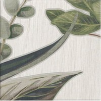 DECOR BLUE LEAVES 20x20