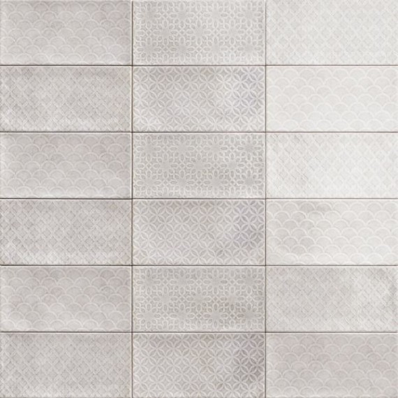 Керамическая плитка DECOR CAMDEN GREY 10x20