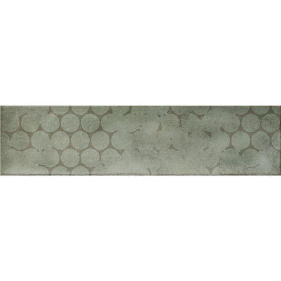 Керамическая плитка DECOR OMNIA GREEN 7.5*30