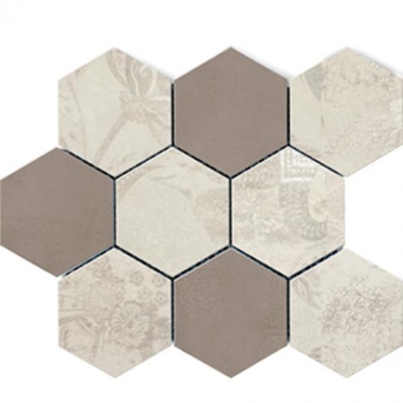 Мозаика DH-MODERN BE/TP MOSAIC HEX MIX 30X30