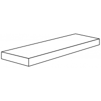 DKR03057 Ang.Top Sx Docks White 33x60x4,5x2