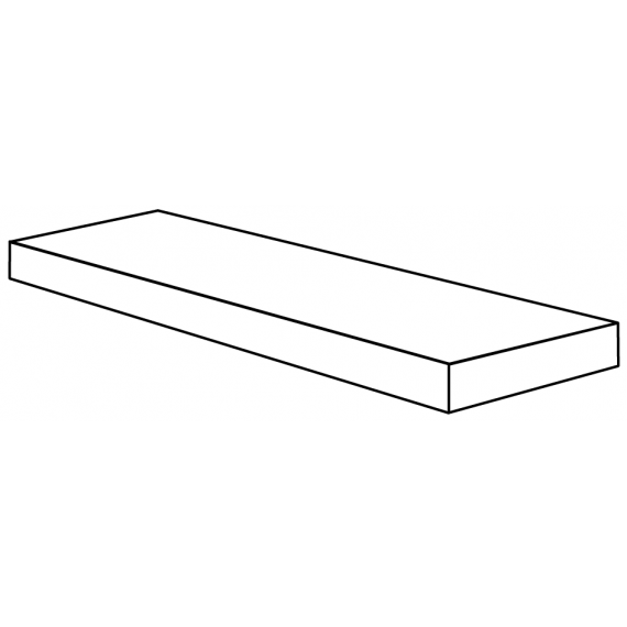Ступени DKR03058 Ang.Top Dx Docks White 33x60x4,5x2