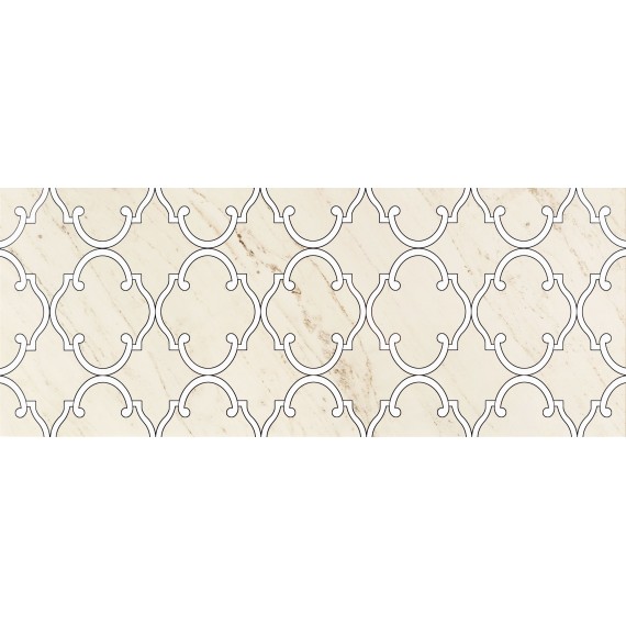 Керамическая плитка DS-01-160-0298-0748-1-007 Decor Larda white 29,8x74,8