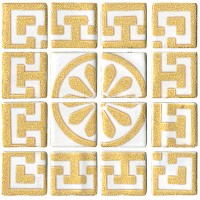 DT28 Мозаика Ритм керамическая вставка 9,8*9,8