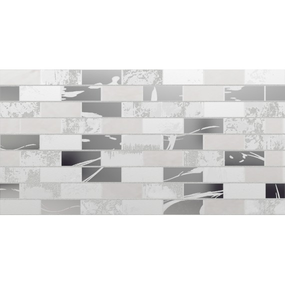 Керамическая плитка DW9GLW00 Плитка Glent White Декор 24.9х50
