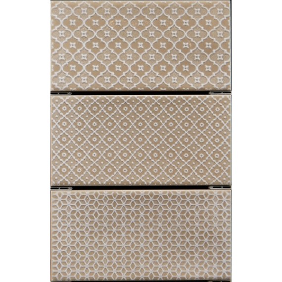 Керамическая плитка Decor Jewel Nacre Beige 7,5x15