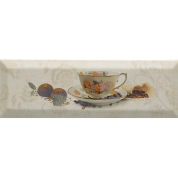 Керамическая плитка Decor Bonjour Cafe Marfil 10x30
