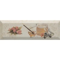 Decor Bonjour Miel Marfil 10x30