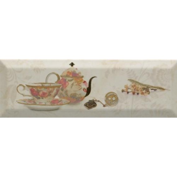 Керамическая плитка Decor Bonjour Tea Marfil 10x30