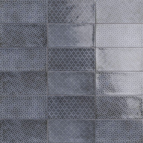 Керамическая плитка Decor Camden Azurro 10x20