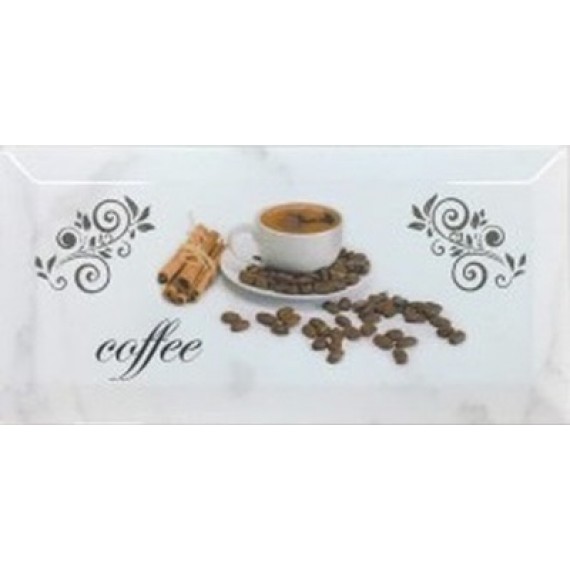 Керамическая плитка Decor Carrara Coffee 10x20
