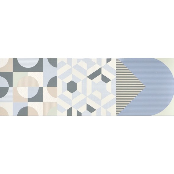 Керамическая плитка Decor Cromatica Mix Brillo 25x75