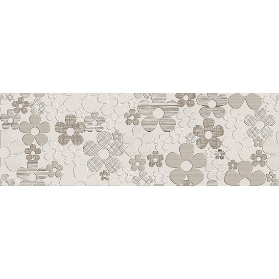Керамическая плитка Decor Daisy Beige 20x60