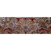 Decor Damasco Granate 10X30
