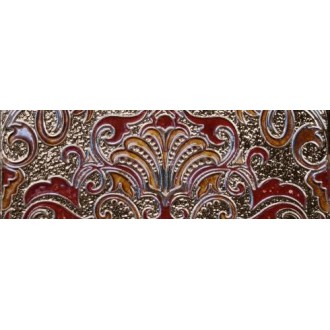 Decor Damasco Granate 10X30