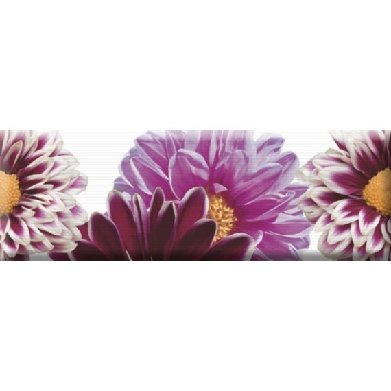 Керамическая плитка Decor Flowers 02 15x45