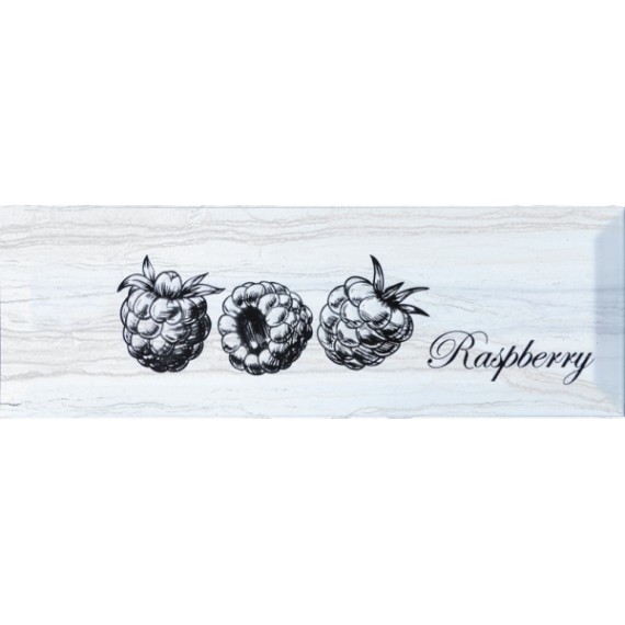 Керамическая плитка Decor Fruit Laguna Raspberry 10x30