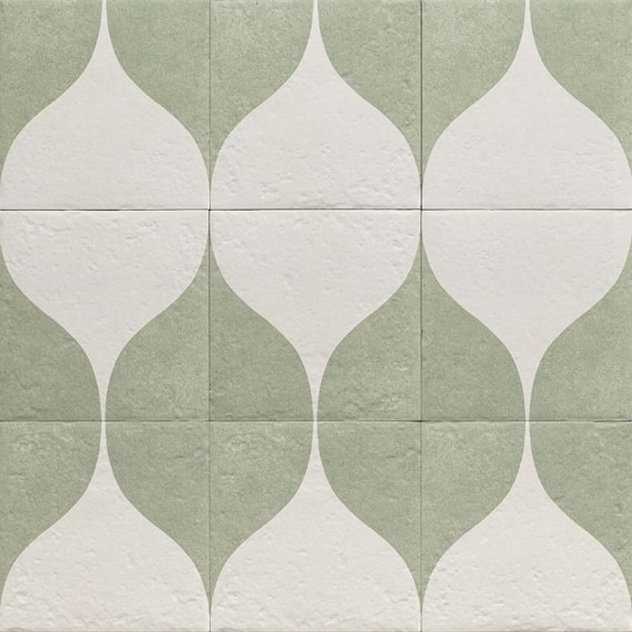 Керамогранит Decor Green Two 20х20