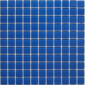 Мозаика Deep blu (стекло) 25*25 300*300