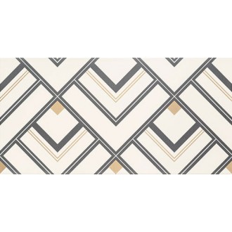 Dekor Bonella white 30.8x60.8