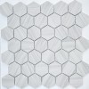 Dolomiti bianco MAT hex 18x30х6 18x30x6 295x305x6