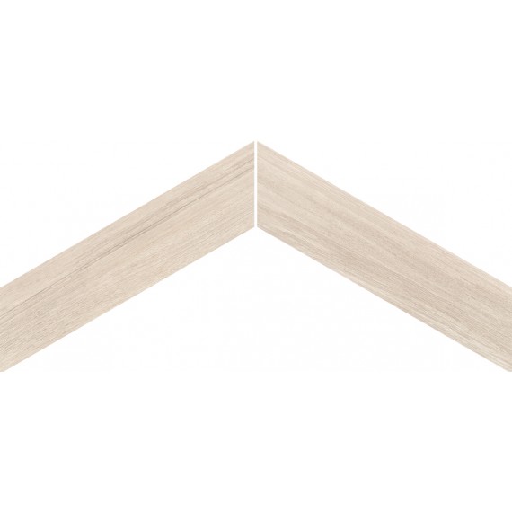 Керамогранит EFCY Керамогранит SleekWood White Chevron 11x54