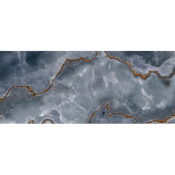 Керамогранит EKPK Керамогранит Onyx Blue Lappato 6.5mm 120x278