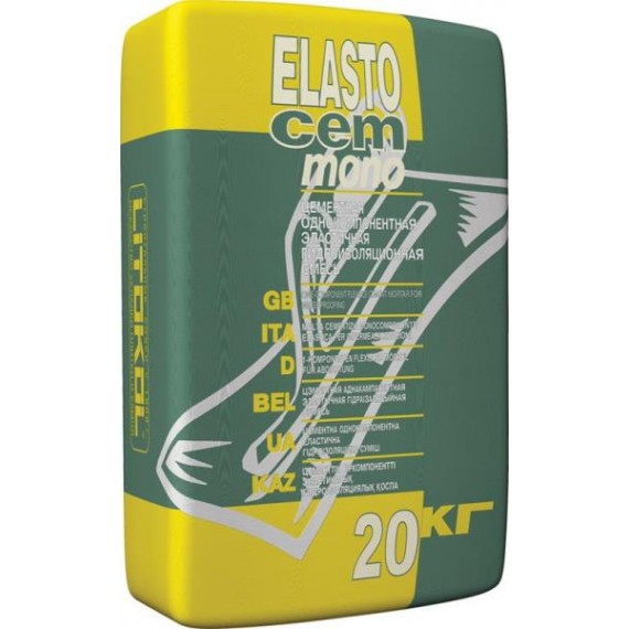 Клей-затирка ELASTOCEM MONO 20кг