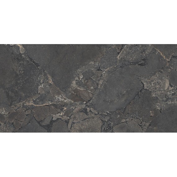 Керамогранит EML4 Керамогранит Unique Infinity Cobblestone Black Naturale Rett 9mm 60x120