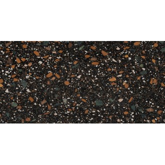 ENIND3214MT80160 Terrazzo Black Matt 800x1600x9