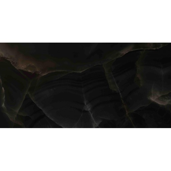 Керамогранит ENONX8037HG60120 Onyx Noir High Glossy 60x120