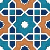 ENPTR6001MT2020 Tantora Blue Matt 200х200х8