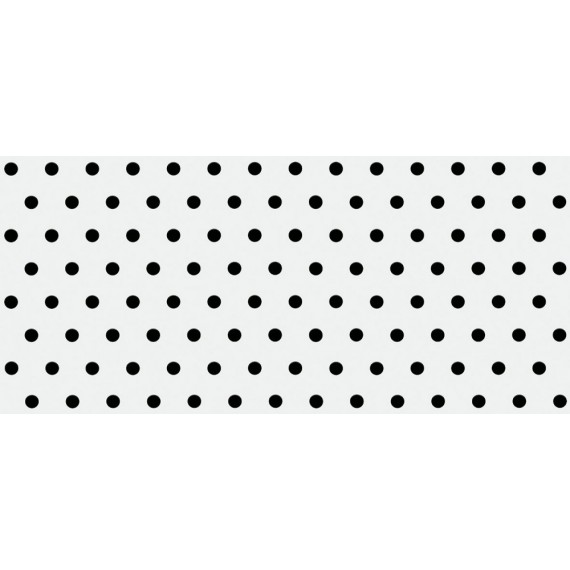 Керамическая плитка EV2G441 Evolution Вставка точки черно-белый 20x44
