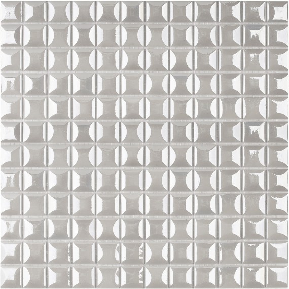 Мозаика Edna White Белый (на сетке) 31,7x31,7