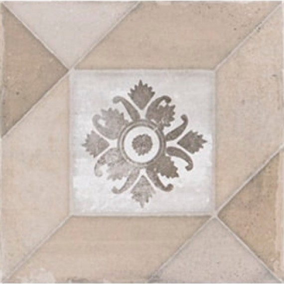 Керамогранит Elegance Deco Cream 20x20