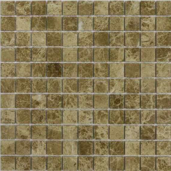 Мозаика Emperador Light MAT 4.8x4.8x7 30.5x30.5