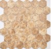 Emperador light MAT hex 18x30x6 295x305x6