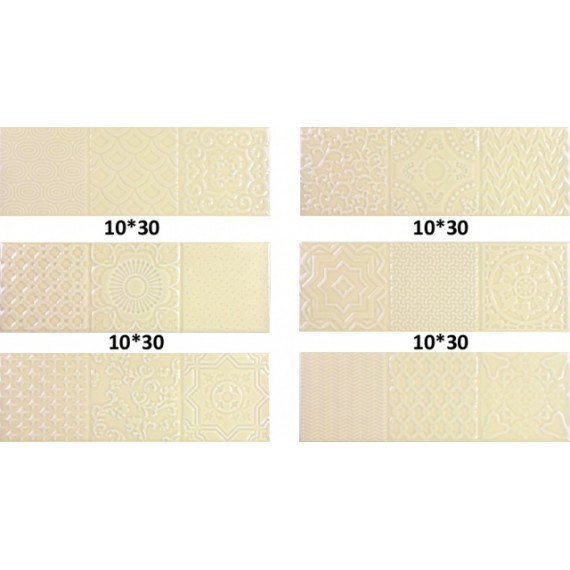 Керамическая плитка Esencia Relieve Miel Brillo 10x30