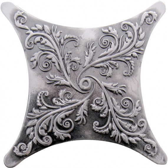Керамическая плитка Estrella E1 Satined silver 6.7x6.7