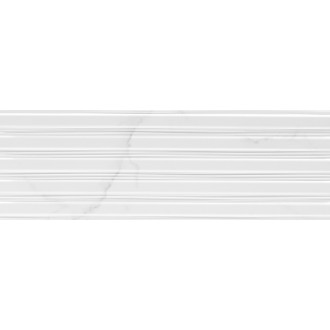 Exedra White Matt Relief Rett. 29,5х90