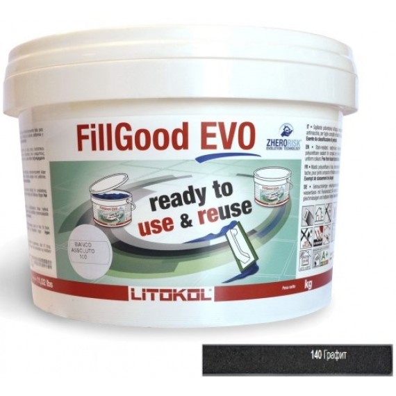 Клей-затирка FILLGOOD EVO F.140 NERO GRAFITE 2 кг
