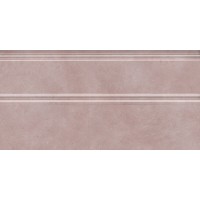 FMA023R Плитка Плинтус Марсо розовый обрезной 30*15