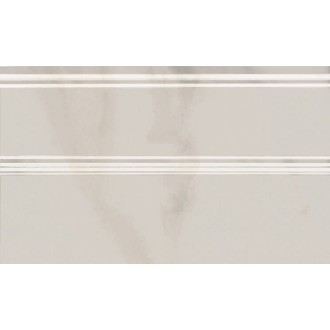 FMB009 Плитка Плинтус Гран Пале белый 25х15