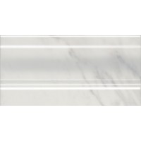 FMD016 Плитка Алькала белый плинтус 20x10