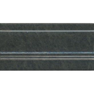 FMD027 Плитка Плинтус Стемма зеленый темный 20*10