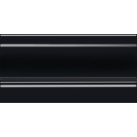 FMD034 Плитка Плинтус Альвао черный матовый 20x10