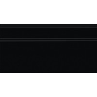 FME014R Плитка Плинтус Синтра черный матовый обрезной 20х40