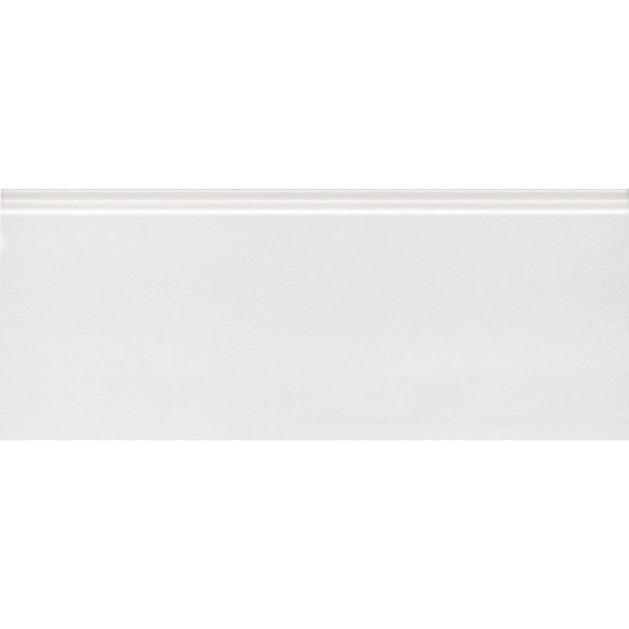 Ступени FMF022R Плитка Плинтус Флориан белый матовый обрезной 30x12x1,3